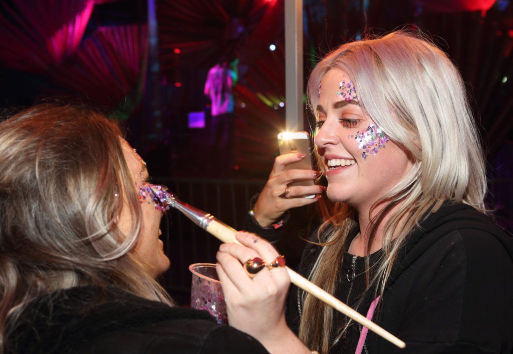 Party People join in the fun  at the Absolut Facet Bar at Metropolis  Festival at the RDS Dublin 
(Picture:Brian McEvoy).
