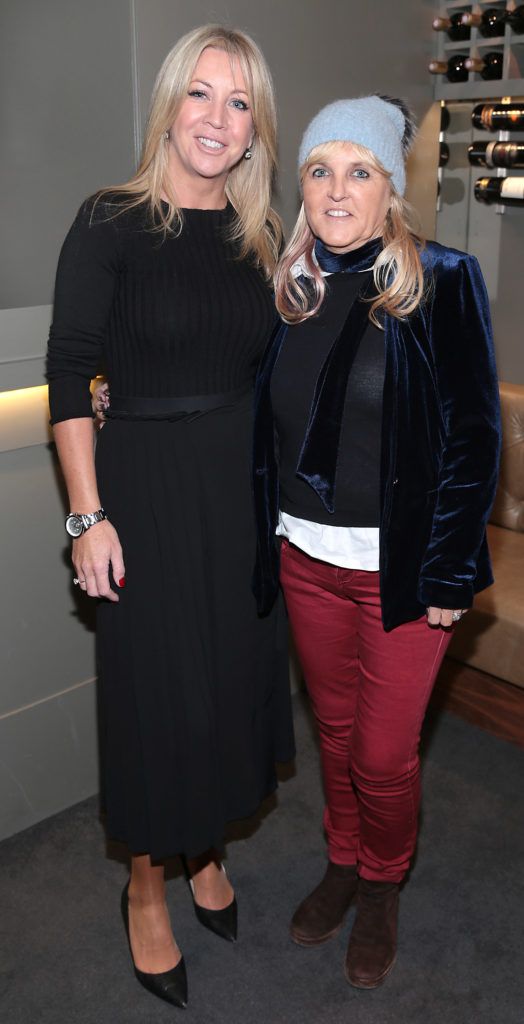 Dee Sheehan and Toni Wall pictured at the launch of the terrace at Asador Restaurant on Haddington Road,Dublin (Picture:Brian McEvoy).