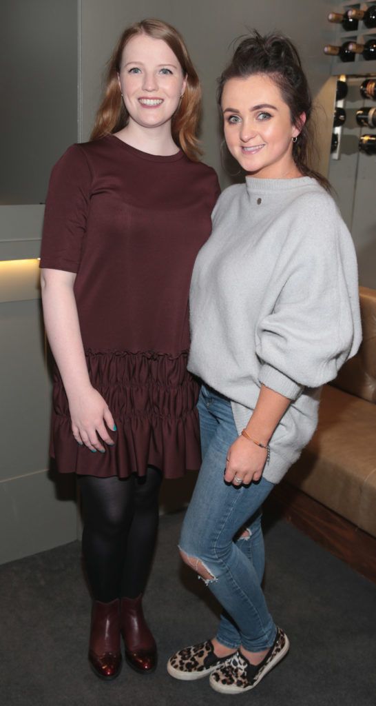 Leah Kilcullen and Emily White pictured at the launch of the terrace at Asador Restaurant on Haddington Road,Dublin (Picture:Brian McEvoy).