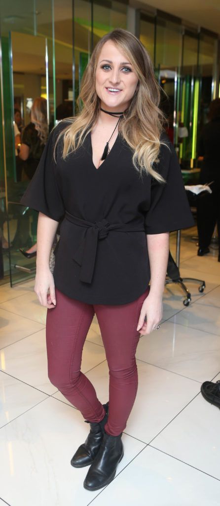 Justine King pictured at the Rapture launch event at Peter Mark Grafton St. Photo Leon Farrell/Photocall Ireland.