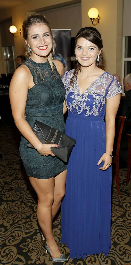 Angela Crowley and Marie Ambrose at the 2016 TG4  Ladies Gaa AllStar Awards at the Citywest Hotel. Photo by Kieran Harnett