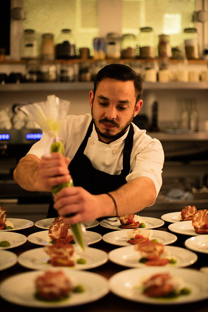 Pictured at Peroni Nastro Azzurro's exclusive dinner to launch Peroni Nastro Azzurro Gluten Free. Guests gathered in Coppa Café on Thursday, 10th November, 2016 for the private dinner hosted by global brand ambassador, Federico Riezzo. Photo: Anthony Woods