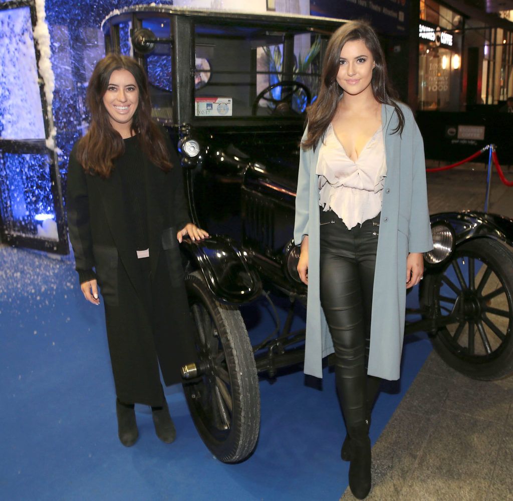 Sisters Lottie Ryan and Babette Ryan at the Irish premiere screening of Fantastic Beasts and Where to Find Them at the Savoy Cinema on O'Connell Street, Dublin (Pictures:Brian McEvoy).