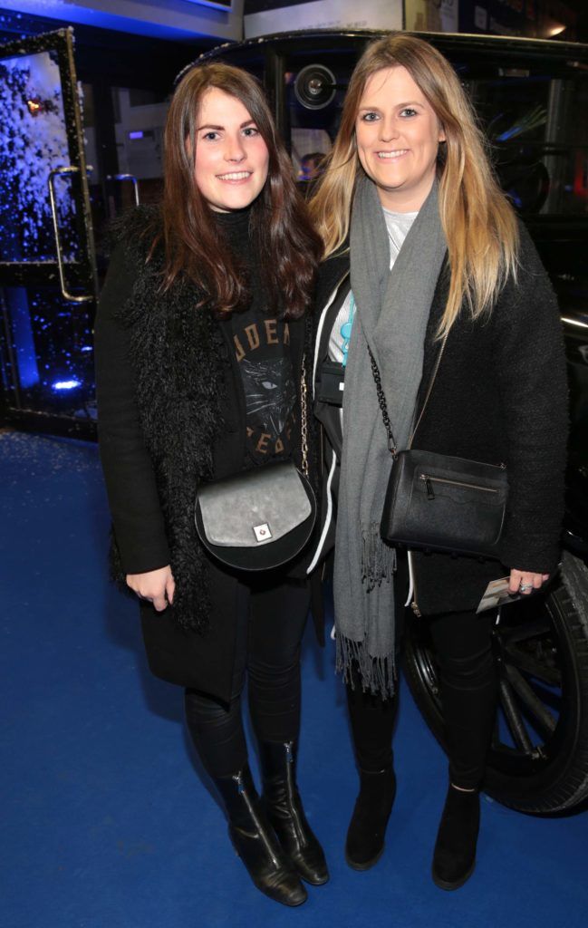 Megan Browne and Erin Croyden at the Irish premiere screening of Fantastic Beasts and Where to Find Them at the Savoy Cinema on O'Connell Street, Dublin (Pictures:Brian McEvoy).