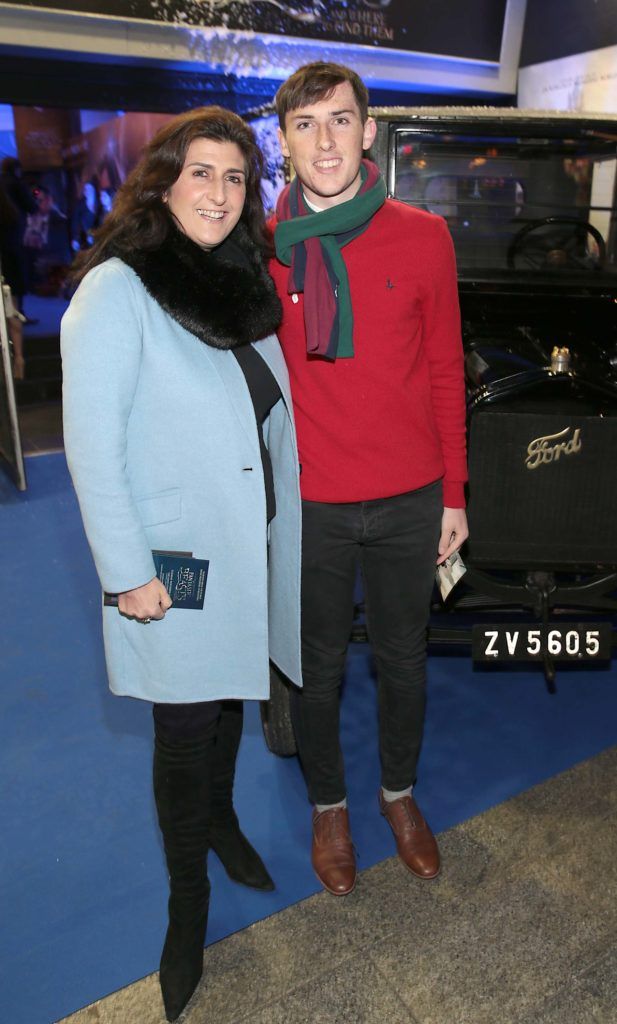 Charlotte Doyle and Cathal McLoughlin at the Irish premiere screening of Fantastic Beasts and Where to Find Them at the Savoy Cinema on O'Connell Street, Dublin (Pictures:Brian McEvoy).