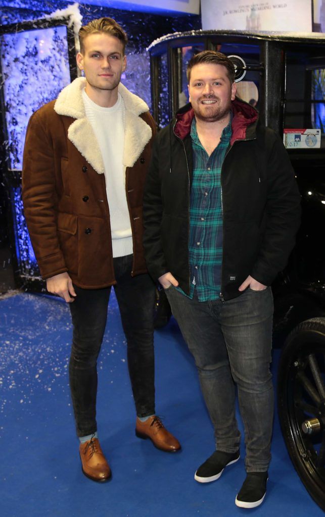 Ashlee Dwane and Thomas Crosse at the Irish premiere screening of Fantastic Beasts and Where to Find Them at the Savoy Cinema on O'Connell Street, Dublin (Pictures:Brian McEvoy).