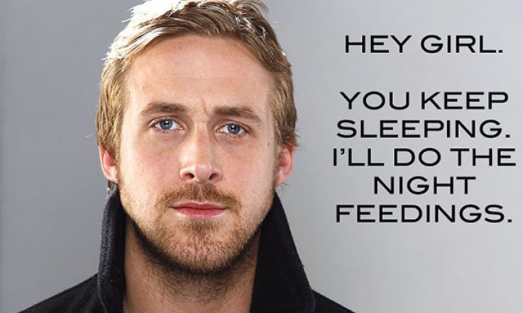 Ryan Gosling says he's never said "Hey Girl" and is really confused about his Internet fame