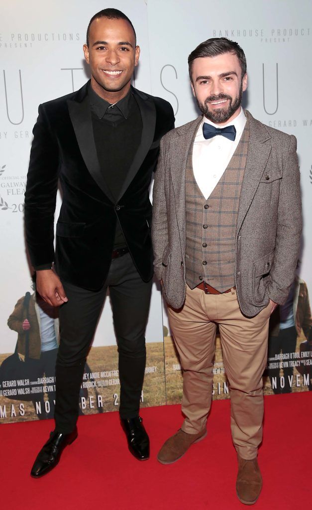 Kamal Ibrahim and Matthew Toman pictured at the gala screening of the film South at Cineworld,Dublin
Pictures Brian McEvoy
No repro fee for one use