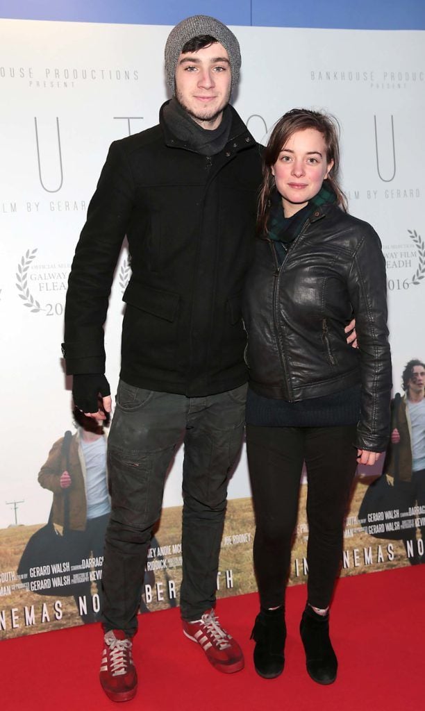 Robbie Dunne and Mei Bingall  pictured at the gala screening of the film South at Cineworld,Dublin
Pictures Brian McEvoy
No repro fee for one use