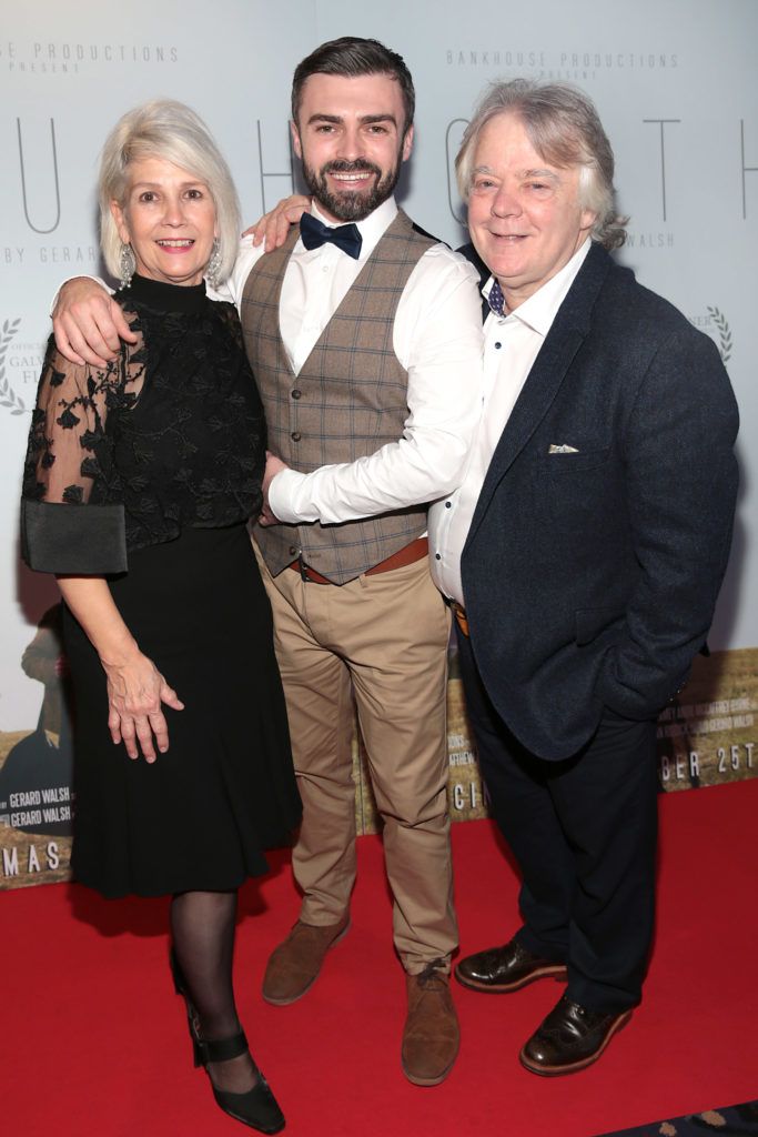 Christine Toman, Matthew Toman and Pat Toman pictured at the gala screening of the film South at Cineworld, Dublin (Pictures Brian McEvoy).