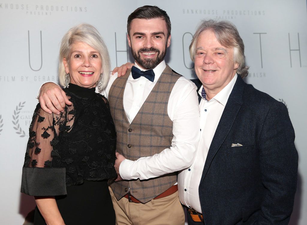 Christine Toman, Matthew Toman and Pat Toman pictured at the gala screening of the film South at Cineworld, Dublin (Pictures Brian McEvoy).