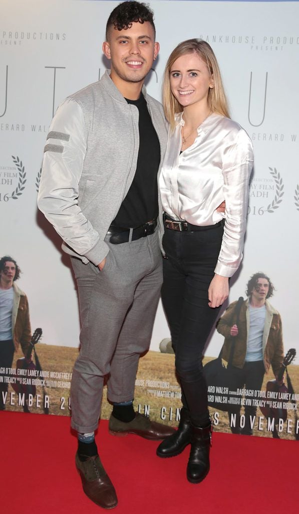 Aaron Heffernan an Mairead Doyle  pictured at the gala screening of the film South at Cineworld, Dublin (Pictures Brian McEvoy).