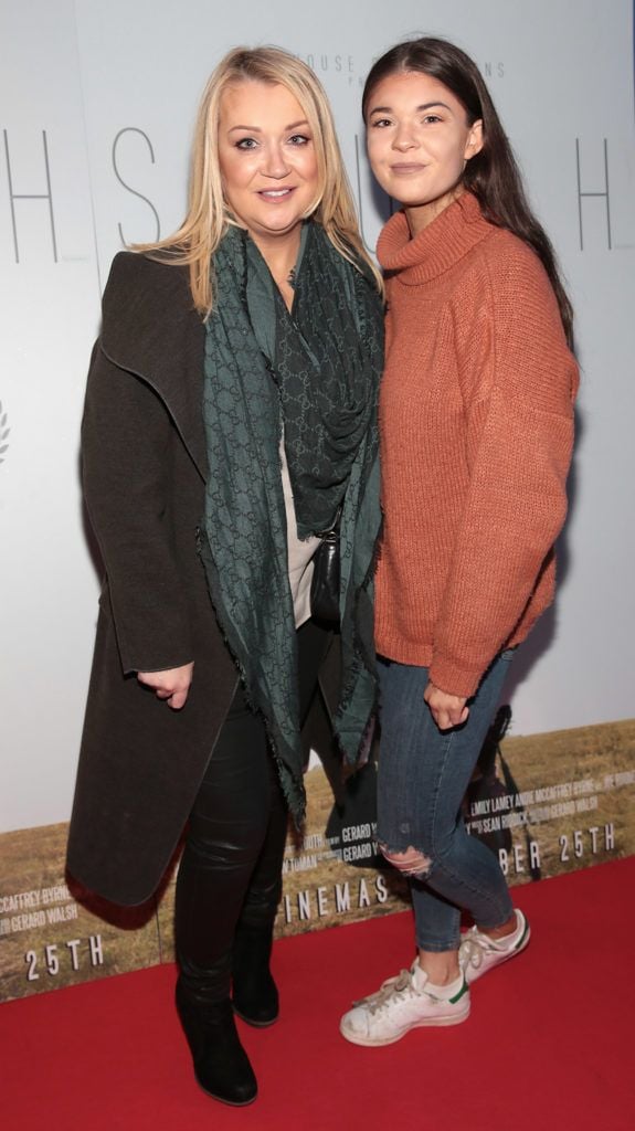 Julie Cross and Zara Wachuku pictured at the gala screening of the film South at Cineworld, Dublin (Pictures Brian McEvoy).