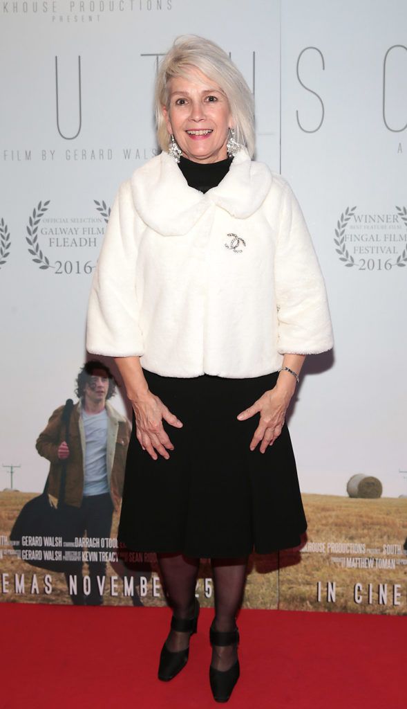 Christine Toman pictured at the gala screening of the film South at Cineworld, Dublin (Pictures Brian McEvoy).