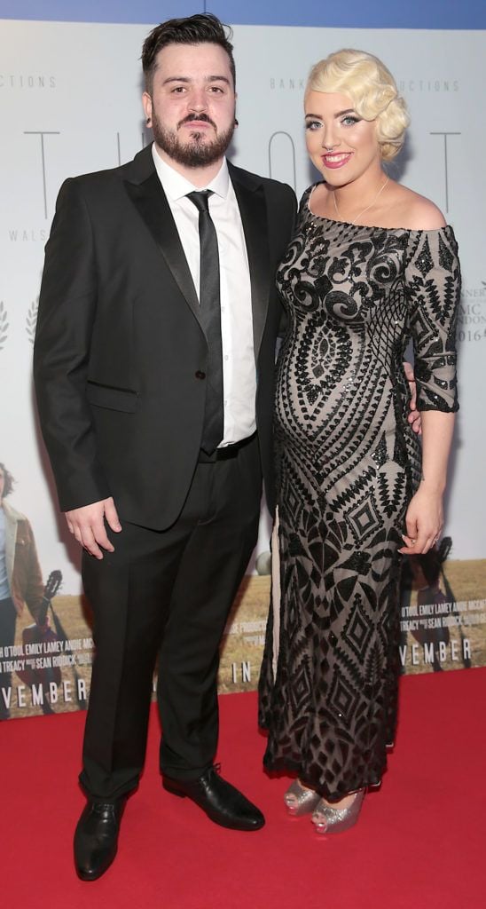 Gerard Walsh and Hazel Alford pictured at the gala screening of the film South at Cineworld, Dublin (Pictures Brian McEvoy).