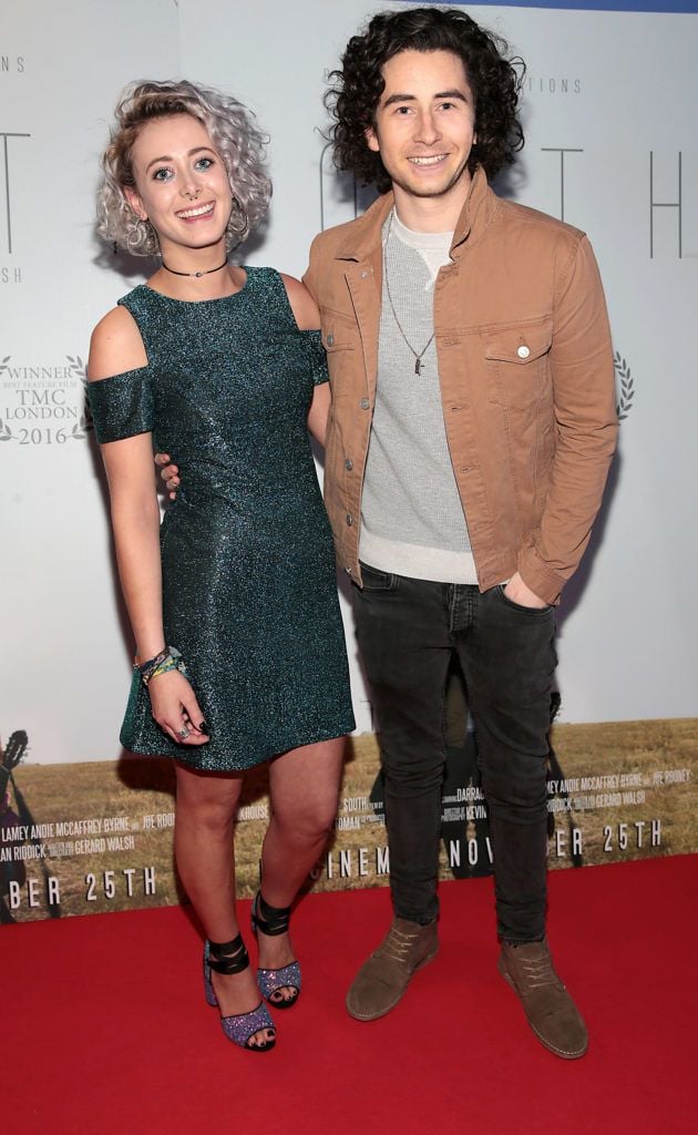 Emily Lainy and Darragh O Toole pictured at the gala screening of the film South at Cineworld, Dublin (Pictures Brian McEvoy).