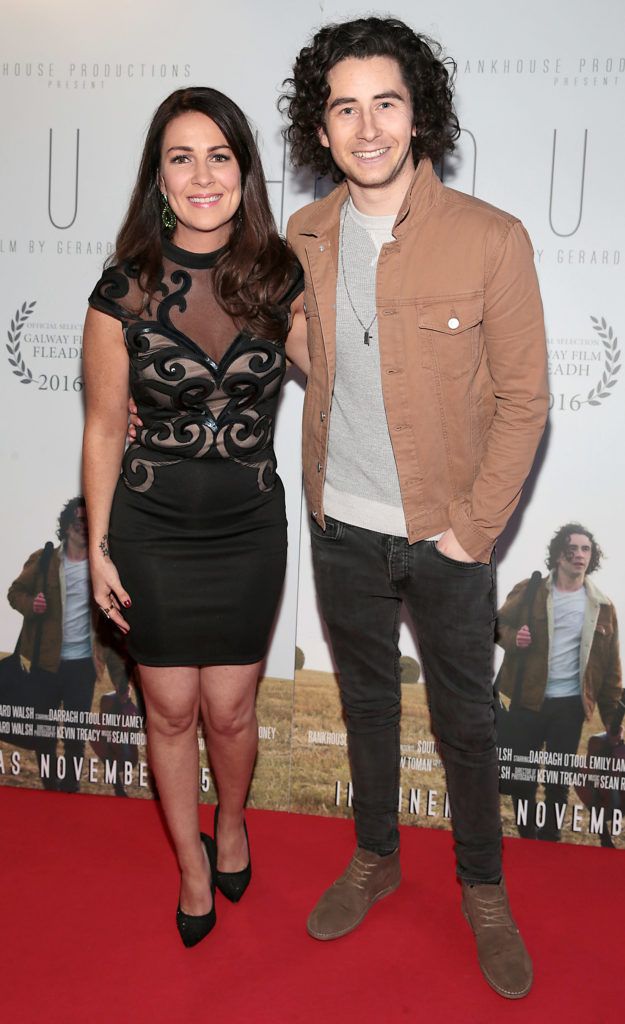 Andie McCaffery and Darragh O Toole  pictured at the gala screening of the film South at Cineworld, Dublin (Pictures Brian McEvoy).