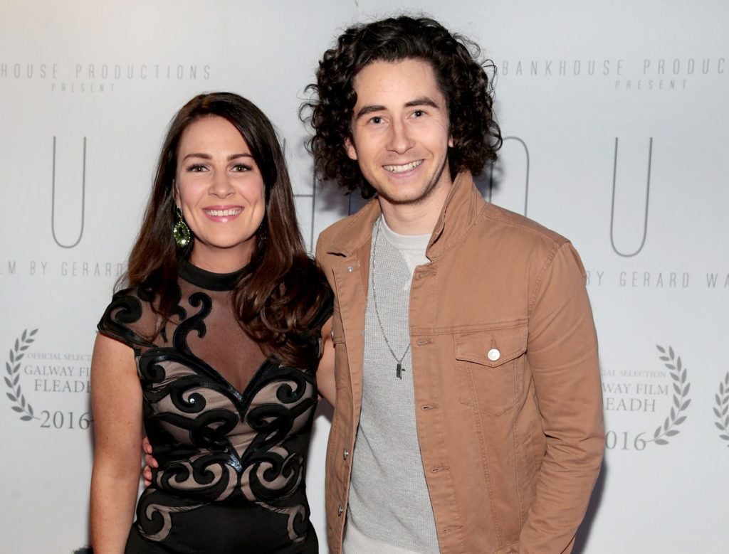 Andie McCaffery Byrne  and Darragh O Toole  pictured at the gala screening of the film South at Cineworld, Dublin (Pictures Brian McEvoy).