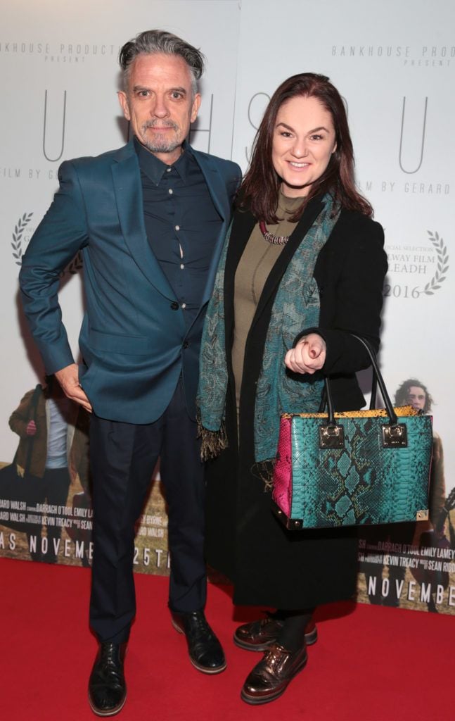 Joe Rooney and Geraldine O Callaghan pictured at the gala screening of the film South at Cineworld, Dublin (Pictures Brian McEvoy).