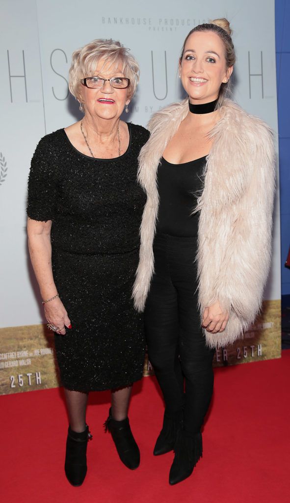 Joanne Hurley and Marie Hurley pictured at the gala screening of the film South at Cineworld, Dublin (Pictures Brian McEvoy).