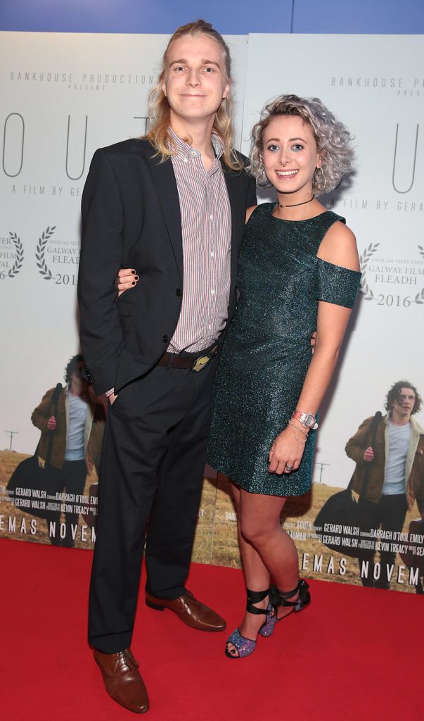 James Pollock and Emily Lamey pictured at the gala screening of the film South at Cineworld, Dublin (Pictures Brian McEvoy).