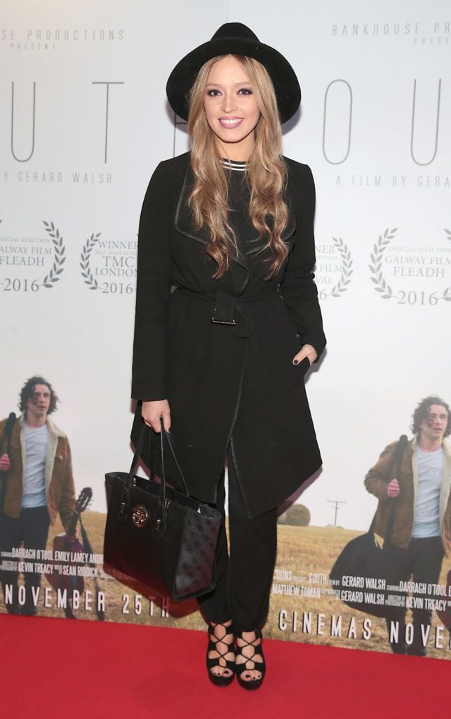 Diana Bunici pictured at the gala screening of the film South at Cineworld, Dublin (Pictures Brian McEvoy).