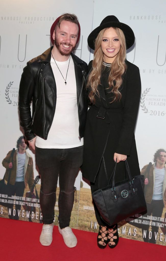 Marcus Hogan and Diana Bunici pictured at the gala screening of the film South at Cineworld, Dublin (Pictures Brian McEvoy).