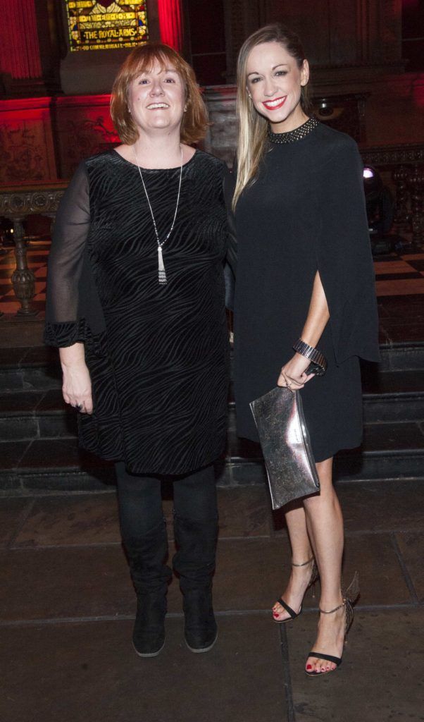 Therese Gavin and Michelle Toner pictured at the NMH Foundation Fashion Show at IMMA Kilmainham, for World Prematurity Day. Pic Patrick O'Leary