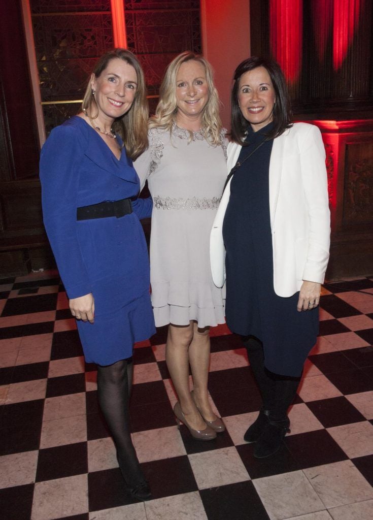 Emma Shannon, Nicky Dunphy and Lorraine Dwyer pictured at the NMH Foundation Fashion Show at IMMA Kilmainham, for World Prematurity Day. Pic Patrick O'Leary