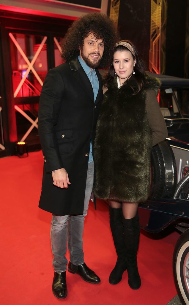 Carl Shaaban and Joanne Northey at the Irish premiere screening of Brad Pitt's film Allied at the Savoy Cinema, Dublin (Picture Brian McEvoy).