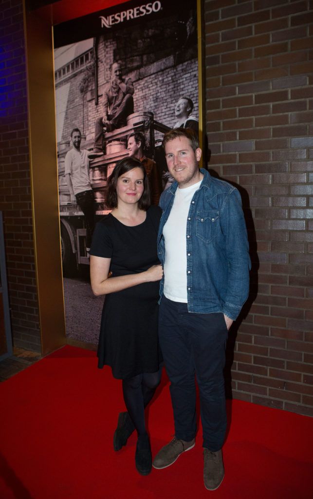 Clare - Marie Thomas and Barry Fitzgerald at the launch of N Magazine's #27 Edition by Nespresso in the Nespresso Boutique, Duke Street Dublin