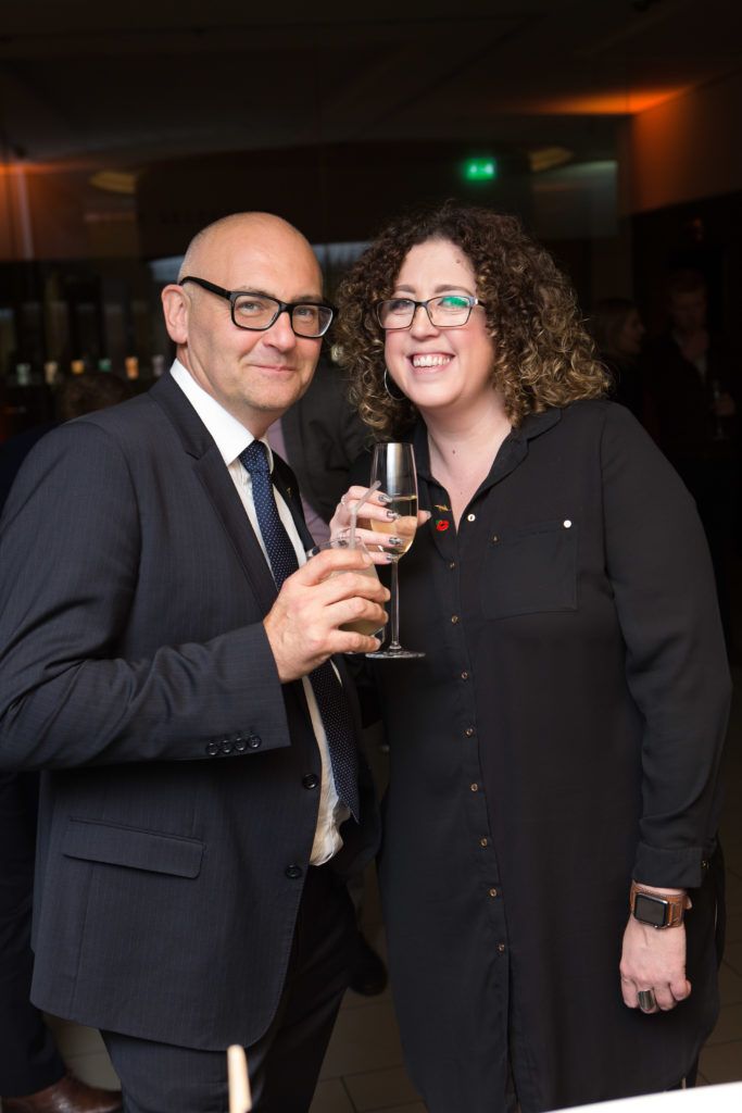 Kevin Breese and Claire Hutchens at the launch of N Magazine's #27 Edition by Nespresso in the Nespresso Boutique, Duke Street Dublin