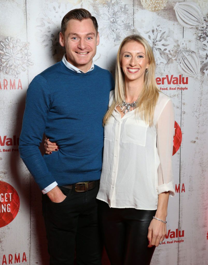 David and Charlotte Gillick pictured at SuperValu's celebration of local and Irish at Christmas event in Charlotte Quay, 23/11/16. Pic: Marc O'Sullivan