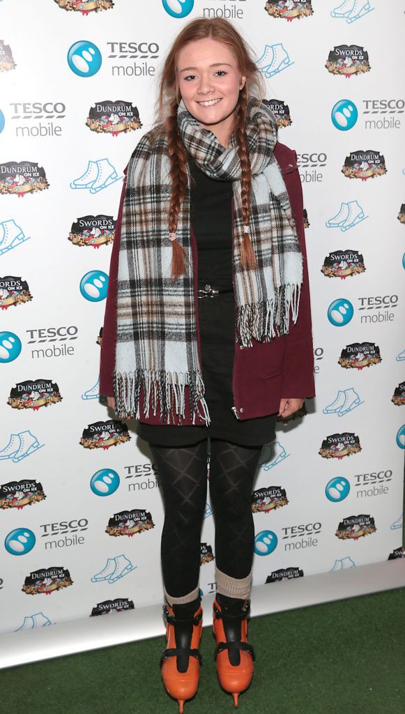 Aisling O Dwyer pictured at the Tesco Mobile Ireland and Dundrum on Ice VIP evening (Picture: Brian McEvoy).