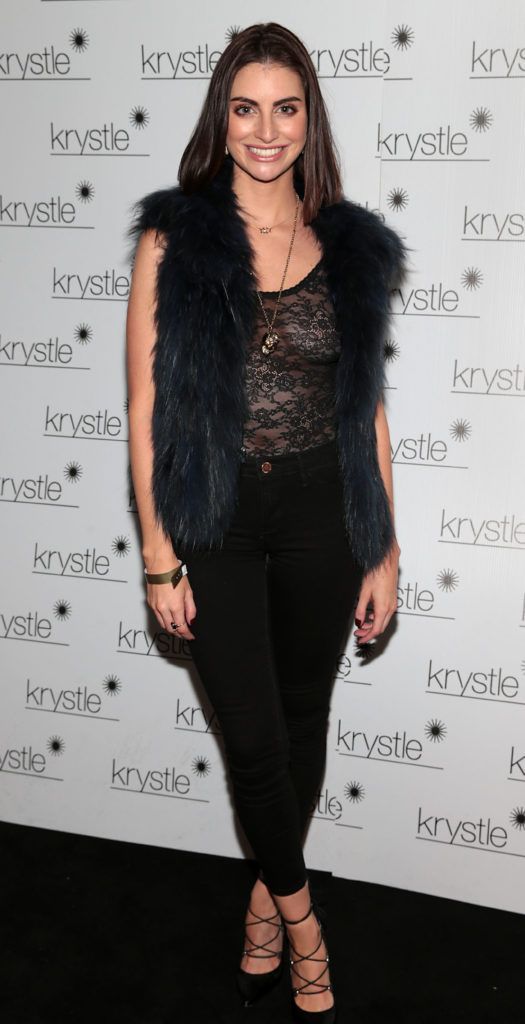 Ellen Sherry at the opening of Krystle Nightclub's new VIP Suite in Harcourt Street, Dublin (Pic Brian McEvoy).