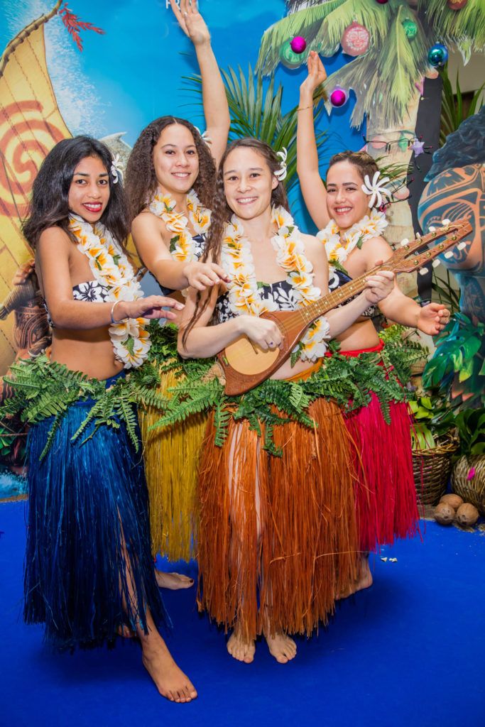 The Tamure Tahiti Dance Group pictured at the Disney Ireland Special preview screening of ‘Moana’ at Odeon Point Village. Moana will be released nationwide on Dec 2. Photo. Anthony Woods