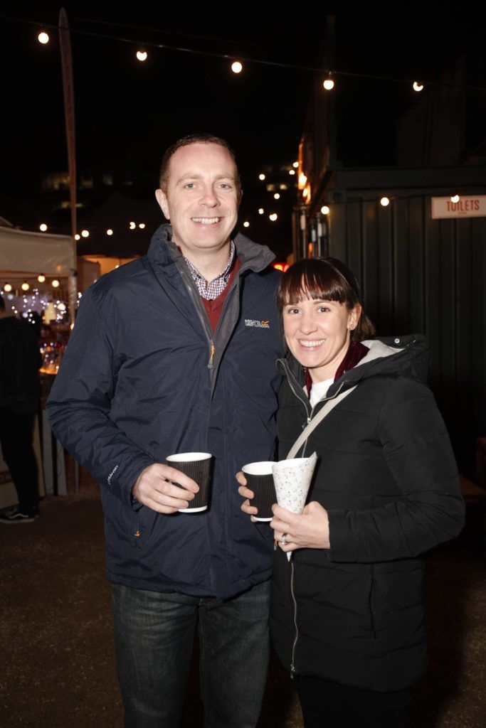 Pictured is Danny and Catherine Holland at the launch of EatYard, a new and innovative street food market space located next to The Bernard Shaw on 25/11/16. Picture Conor McCabe Photography