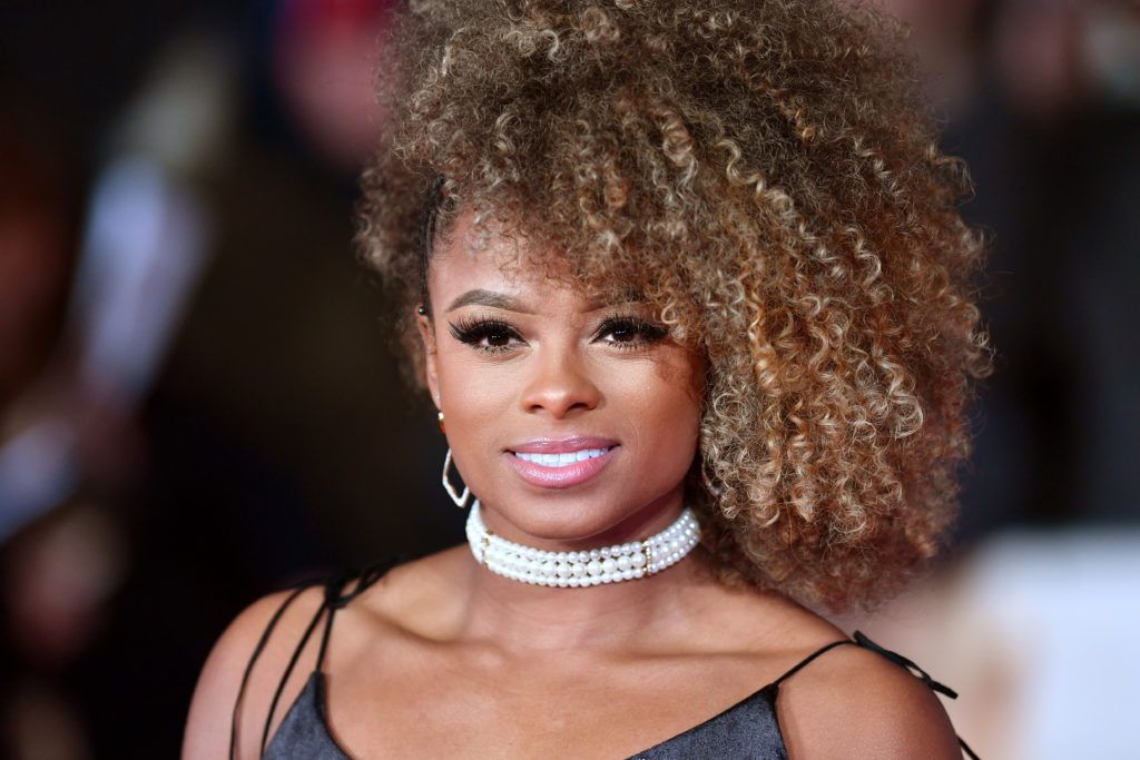 Fleur East attends the World Premiere of "I Am Bolt" at Odeon Leicester Square on November 28, 2016 in London, England.  (Photo by Gareth Cattermole/Getty Images)