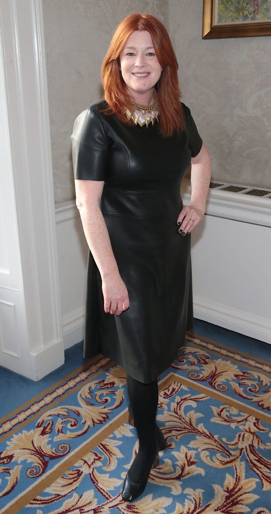 Blathnaid Ni Chofaigh at the Cari Charity Christmas lunch at the Shelbourne Hotel, Dublin (Picture Brian McEvoy).