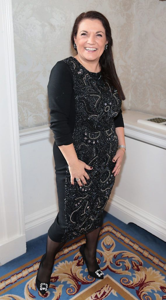 Danielle Macari at the Cari Charity Christmas lunch at the Shelbourne Hotel, Dublin (Picture Brian McEvoy).