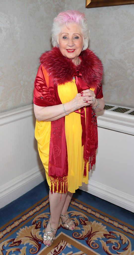 Claire Casey at the Cari Charity Christmas lunch at the Shelbourne Hotel, Dublin (Picture Brian McEvoy).