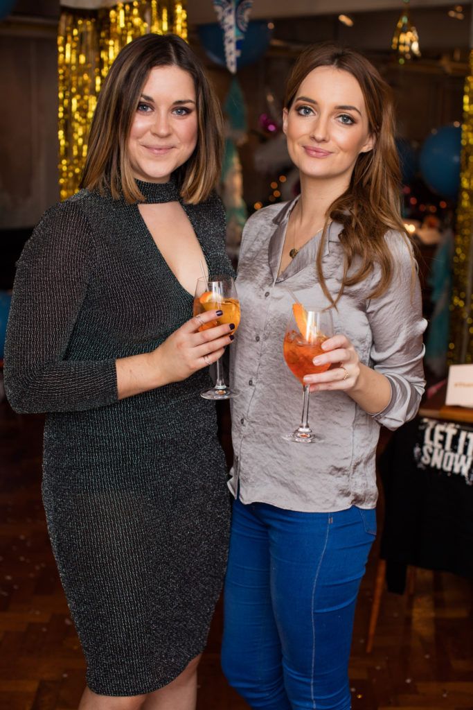 Jo Linehan and Caroline Foran pictured celebrating the Penneys Liffey Valley launch which opens Tuesday Dec 6th. Photo: Anthony Woods.