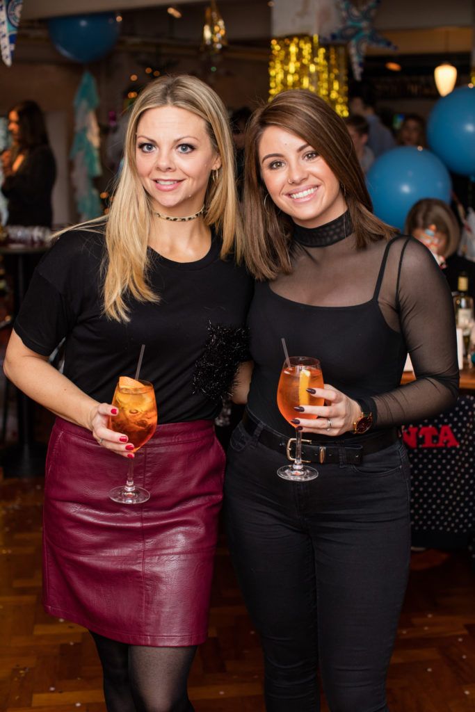 Kellie Coyle and Michelle Ross pictured celebrating the Penneys Liffey Valley launch which opens Tuesday Dec 6th. Photo: Anthony Woods.