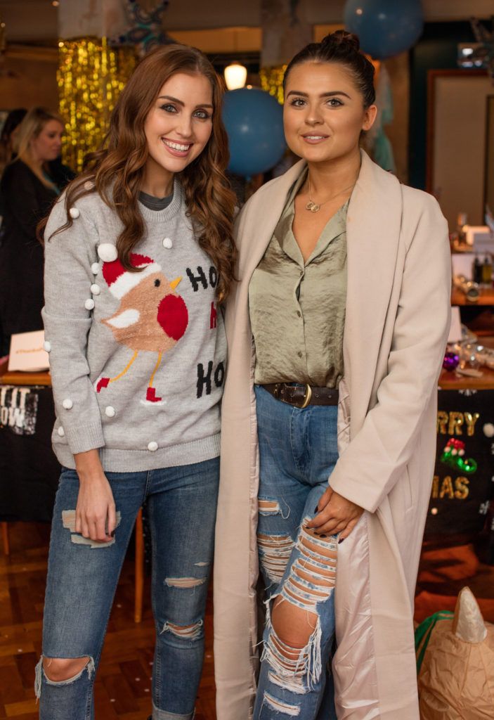 Aileen Murphy and Tara Anderson pictured celebrating the Penneys Liffey Valley launch which opens Tuesday Dec 6th. Photo: Anthony Woods.