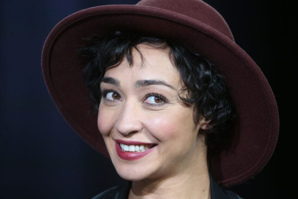 Ruth Negga speaks onstage during the Preacher panel as part of the AMC Networks portion of This is Cable 2016 Television Critics Association Winter Tour at Langham Hotel on January 8, 2016 in Pasadena, California.  (Photo by Frederick M. Brown/Getty Images)