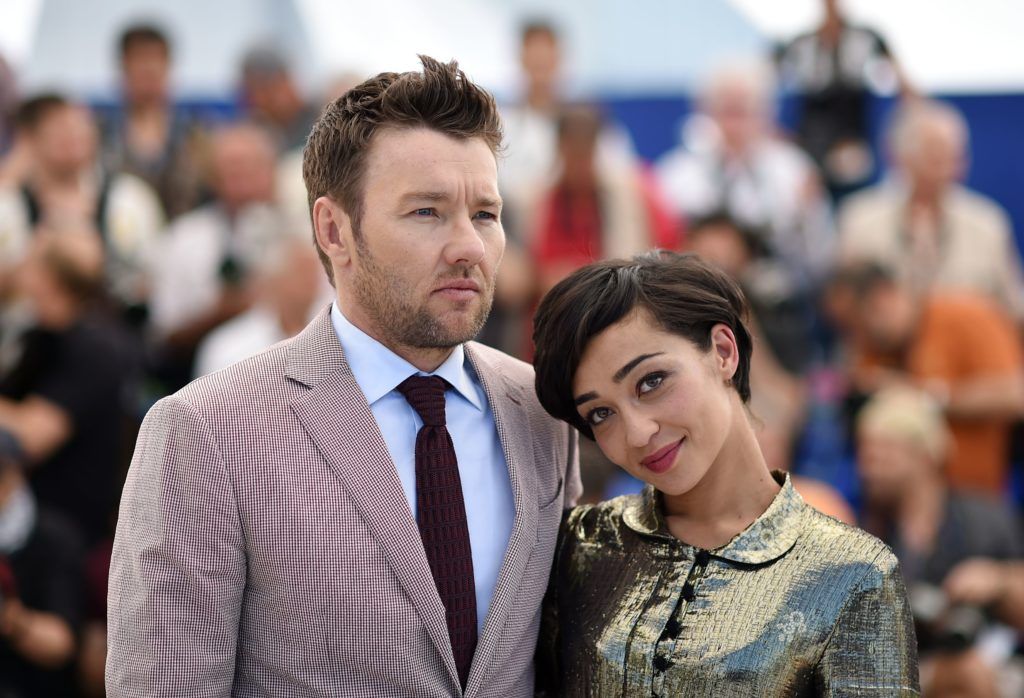 Joel Edgerton (L) and Ruth Negga pose on May 16, 2016 during a photocall for the film "Loving" at the 69th Cannes Film Festival in Cannes, southern France. (Photo ALBERTO PIZZOLI/AFP/Getty Images)