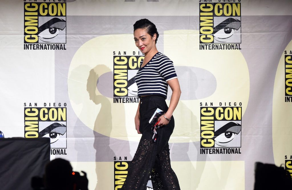 Ruth Negga attends AMC's "Preacher" panel during Comic-Con international at San Diego Convention Center on July 22, 2016 in San Diego, California.  (Photo by Kevin Winter/Getty Images)