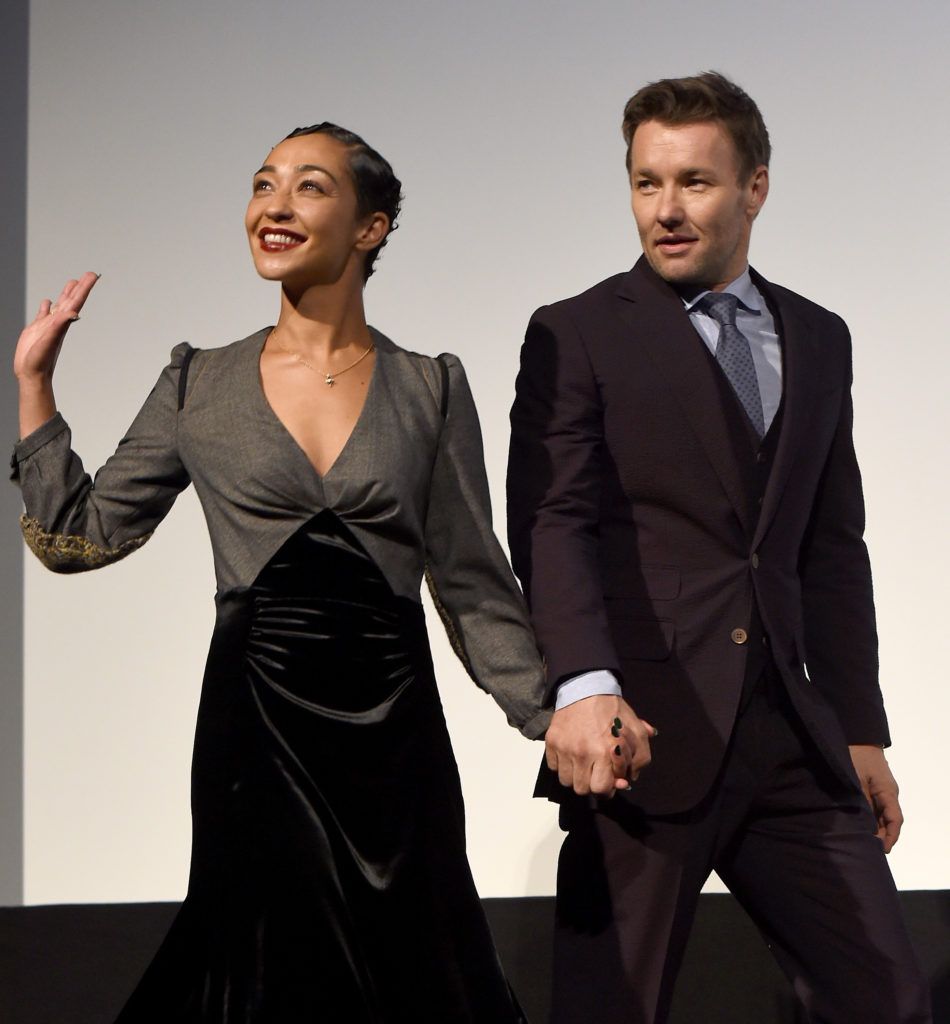 Ruth Negga (L) and Joel Edgerton attend the "Loving" premiere during the 2016 Toronto International Film Festival at Roy Thomson Hall on September 11, 2016 in Toronto, Canada.  (Photo by Kevin Winter/Getty Images)