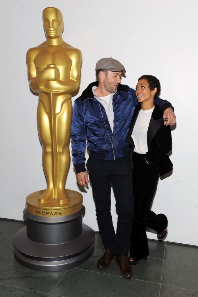 Joel Edgerton and Ruth Negga attend an official Academy Screening of LOVING hosted by The Academy of Motion Picture Arts and Sciences on October 27, 2016 in New York City.  (Photo by Craig Barritt/Getty Images for The Academy of Motion Picture Arts and Sciences )