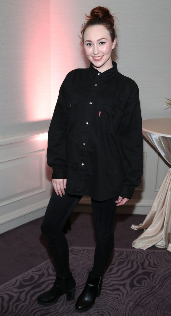 January Russell at the Lancome Christmas Celebration at the Westbury Hotel, Dublin (Pictures: Brian McEvoy).